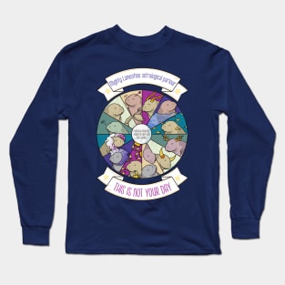 Manatee horoscope - "this is not your day" perpetual horoscope works for every sign Long Sleeve T-Shirt